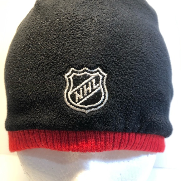 Ottawa Senators NHL Hockey Reversible Beanie Cap - Vintage Reebok Toque Hat 2010 - Picture 11 of 14